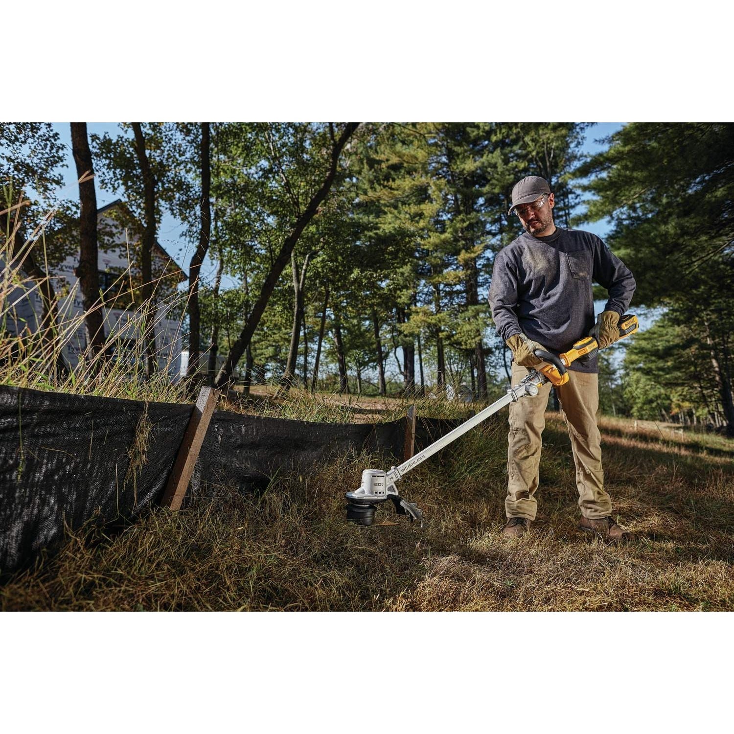 DeWalt DCST922B 20V Max 14 In. Folding String Trimmer, Tool Only