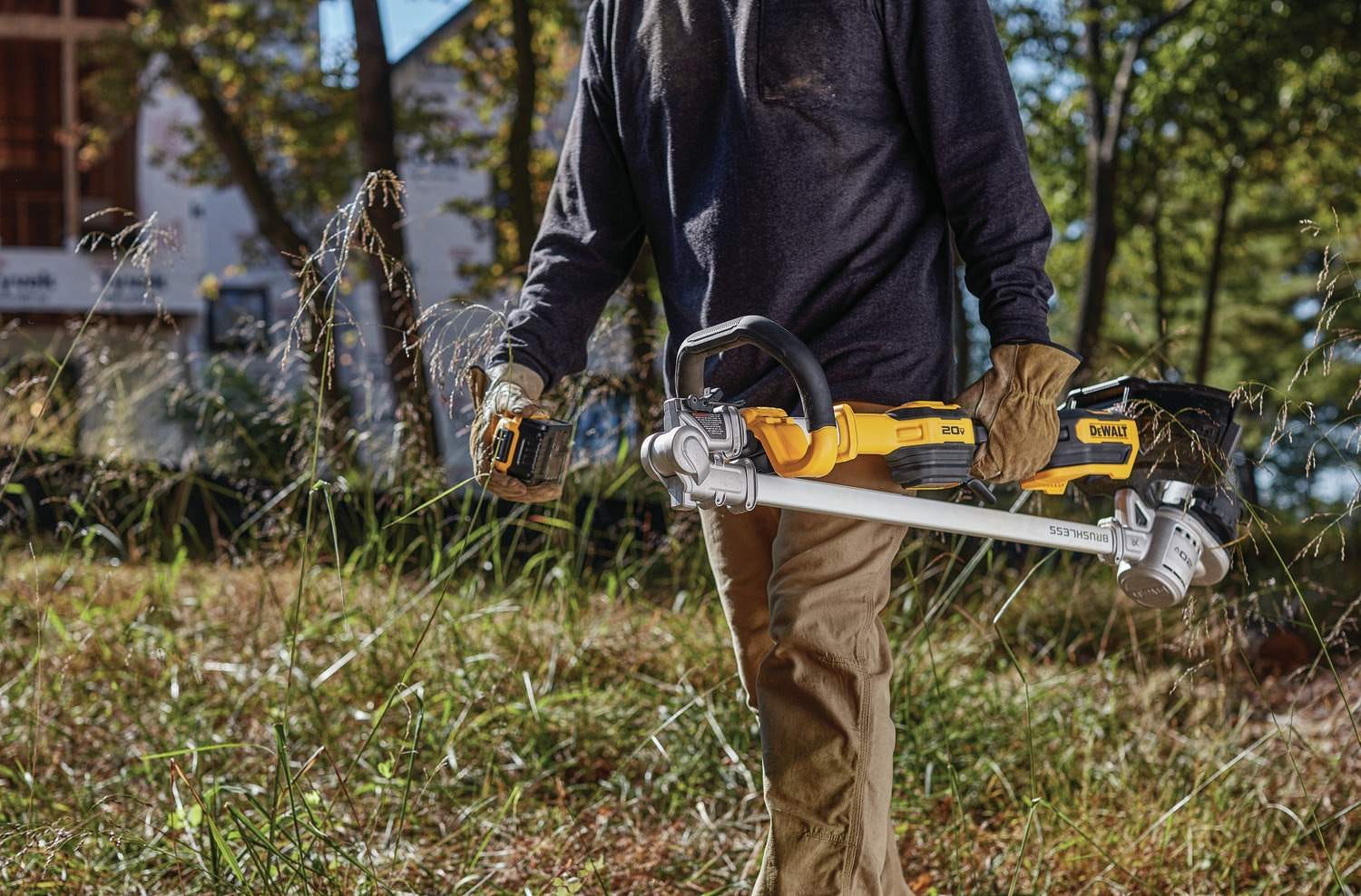 DeWalt DCST922B 20V Max 14 In. Folding String Trimmer, Tool Only