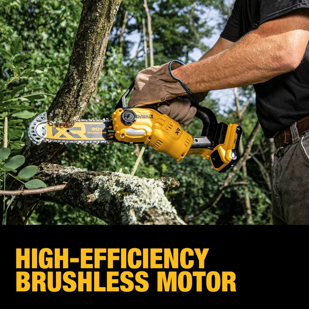DeWalt DCCS623L1 20V MAX XR Brushless 8 in. Chainsaw 3.0Ah Kit